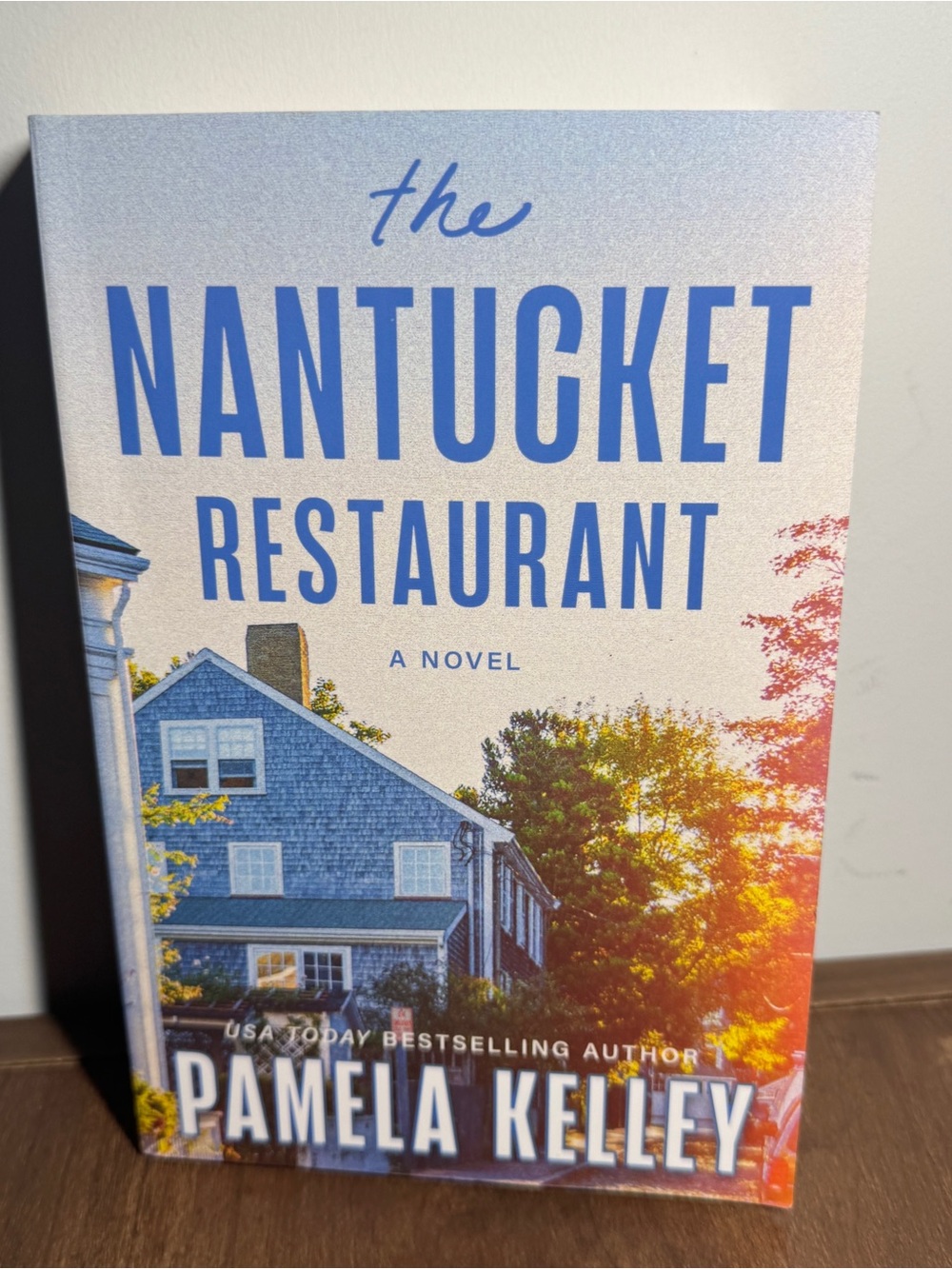 The Nantucket Restaurant by Pamela Kelley - Blue Cover Coffee Table Book
